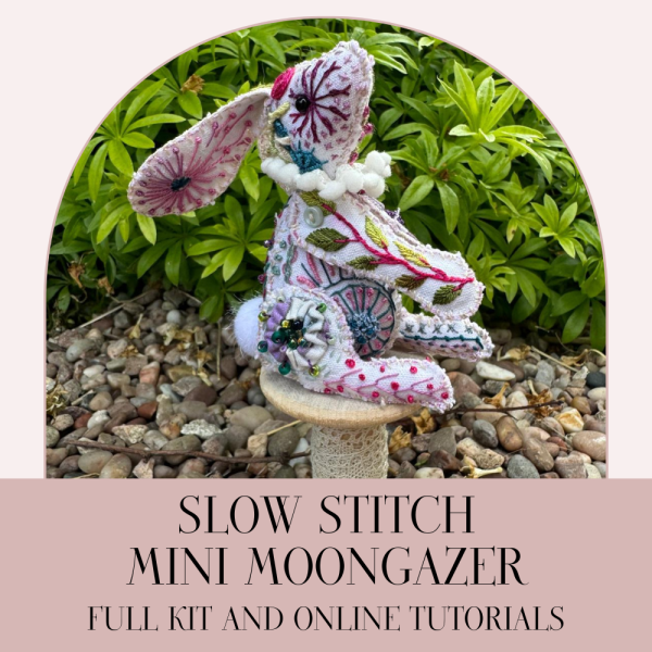 Slow Stitch Mini Moongazer FULL KIT & VIDEO TUTORIALS