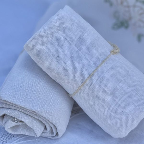 Antique French Linen - Image 2