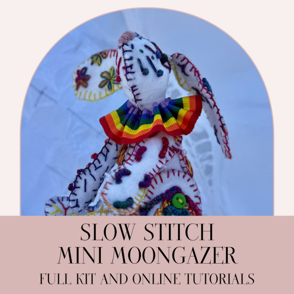 Slow Stitch Mini Moongazer FULL KIT & VIDEO TUTORIALS
