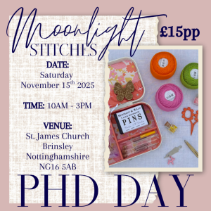 Moonlight Stitches PHD Day - In Person