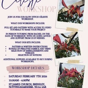 Slow Stitch Celeste Workshop IN-PERSON