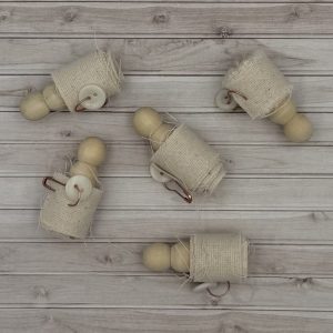 French Linen  Dolly Peg
